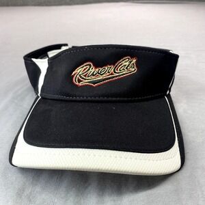 Sacramento RiverCats Visor Hat Cap Strapback‎ Black Minor League Baseball
